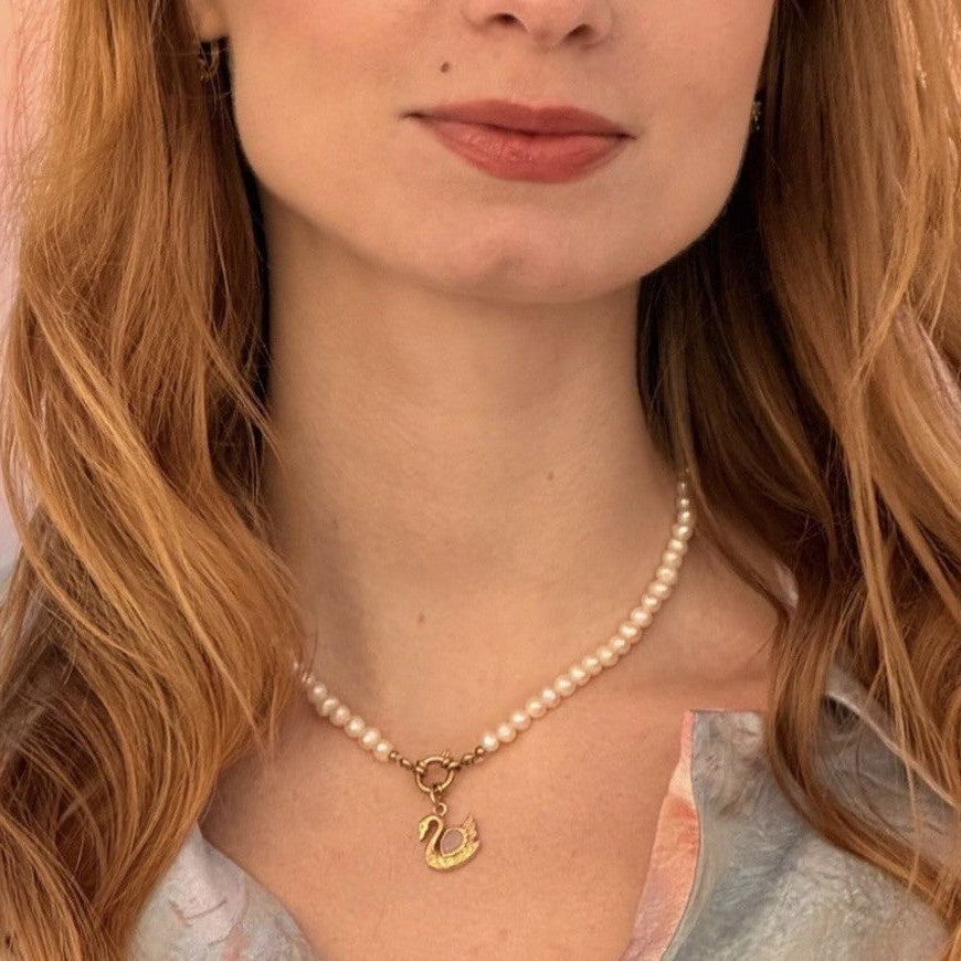 Swan Lake White Rose Quartz